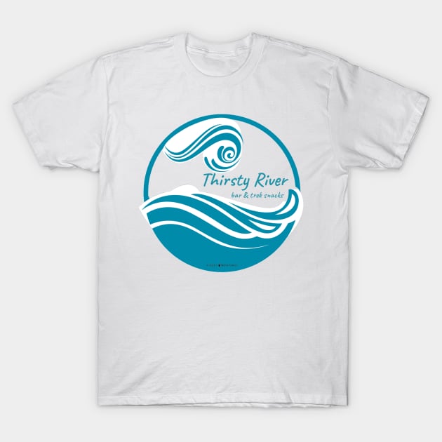 Thirsty River T-Shirt by RadioHarambe